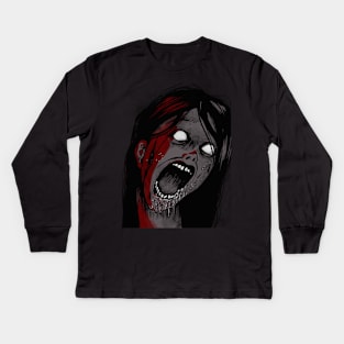 zombie Kids Long Sleeve T-Shirt